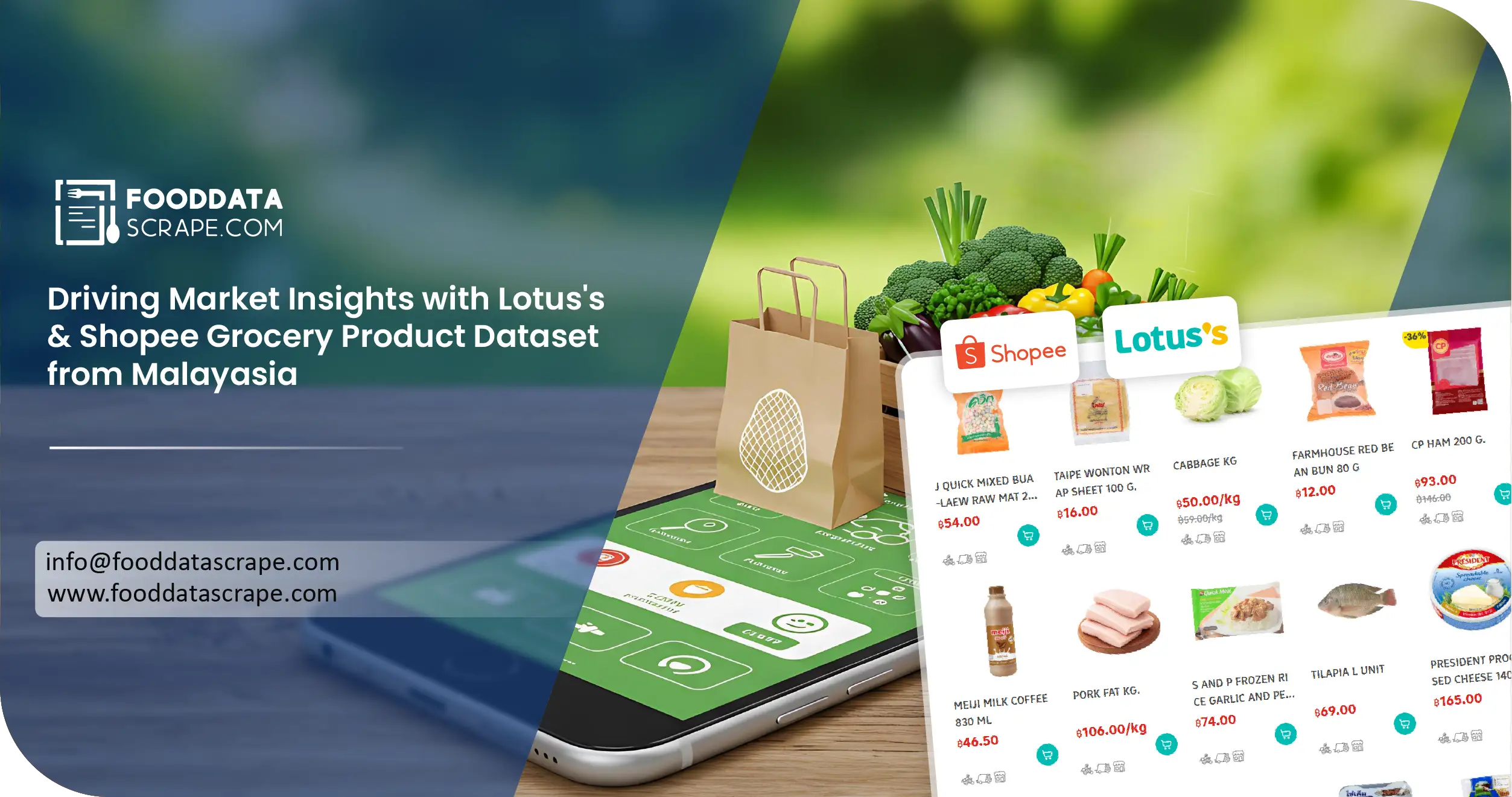 Lotus’s & Shopee Grocery Malaysia